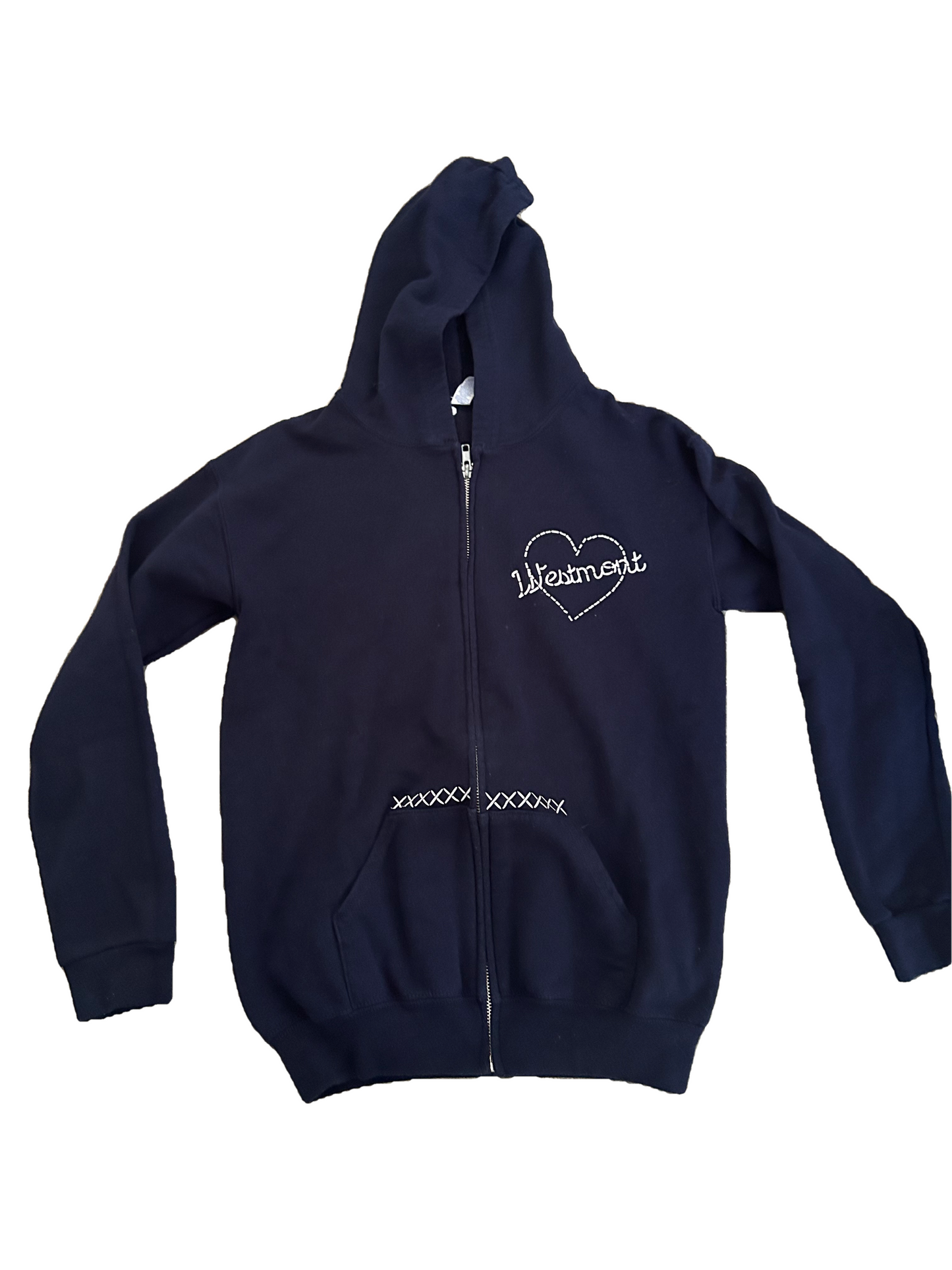Hooded Zip-Up Sweatshirt