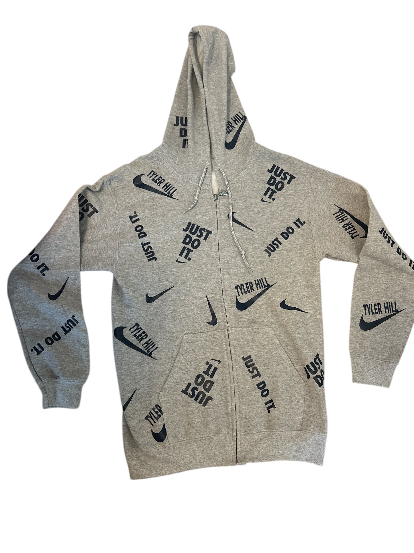 Hooded Zip-Up Sweatshirt