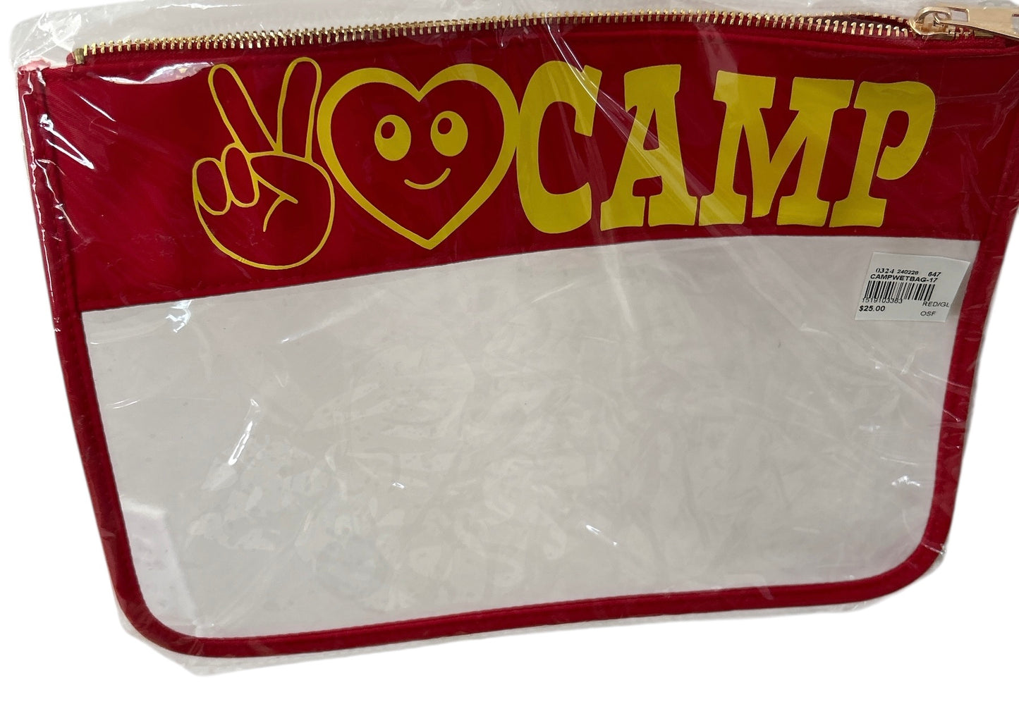 Zip Pouch w/ Tags