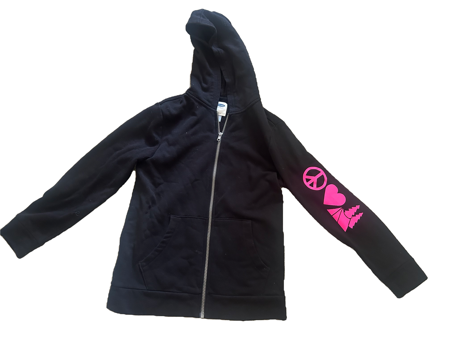Hooded Zip-Up Sweatshirt