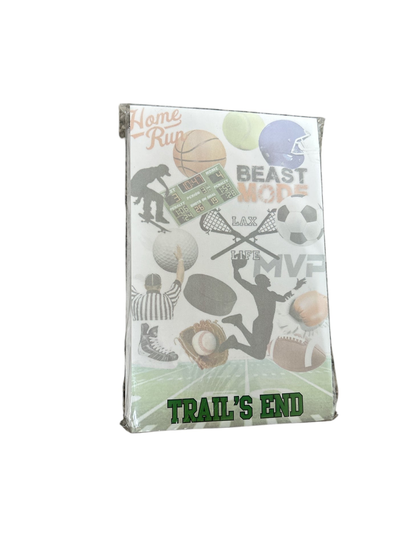 Sports Stationery with Envelopes