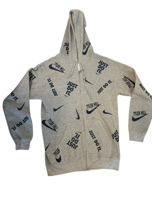 Hooded Zip-Up Sweatshirt