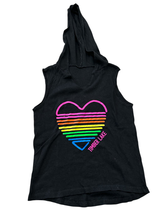 Hooded Ribbed Tank
