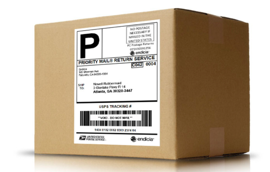 Flat-Fee Camp-signment Shipping Label